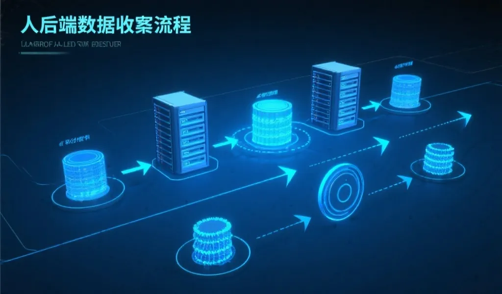 彩票开奖数据归档流程图